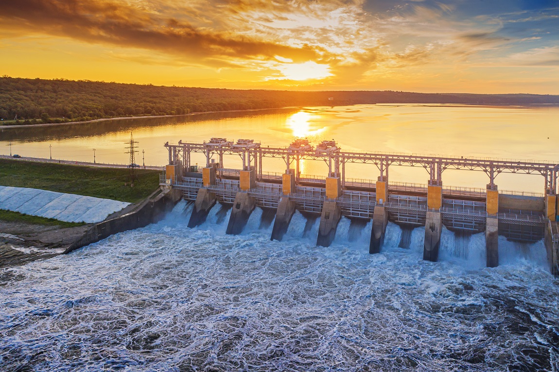 Hidroelétrica | Imagem: reprodução/shutterstock