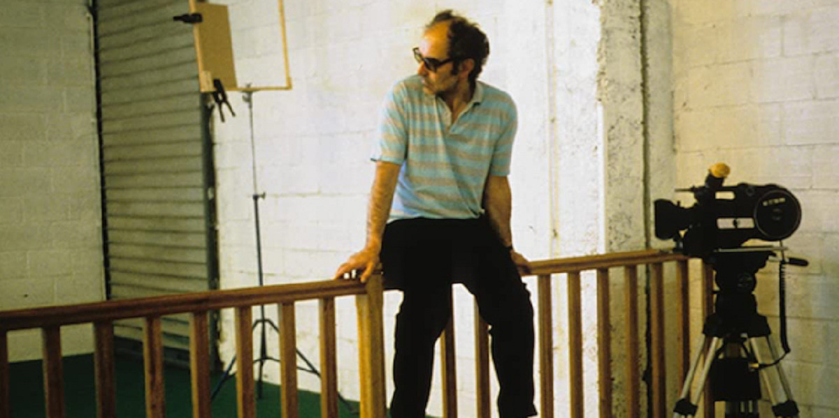 Jean Paul Godard nos bastidores do filme Ária, em 1987 | Foto: Cinevitor
