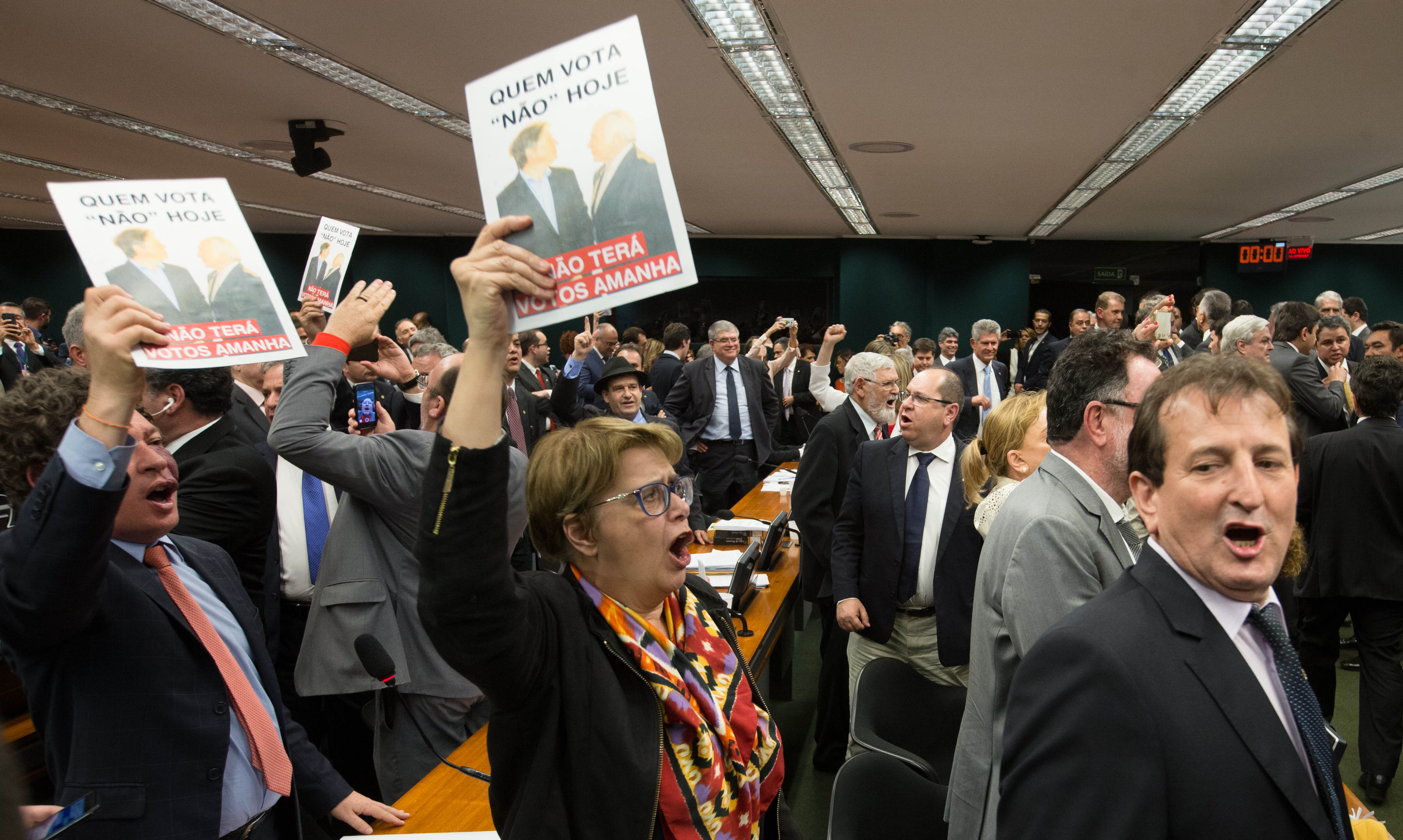 Brasília- DF 13-07-2017  CCJ da câmara. Deputados rejeitam o relatorio contra o presidente Temer. Foto Lula Marques/Agência PT