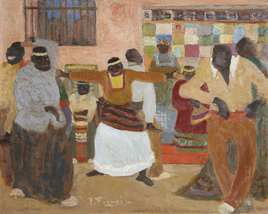 Foto: Pintura do uruguaio Pedro Figari (1861 - 1938) / Reprodução