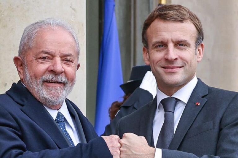 Macron apoia proposta de Lula de realizar COP na amazônia | Foto: reprodução/DW Made For Minds