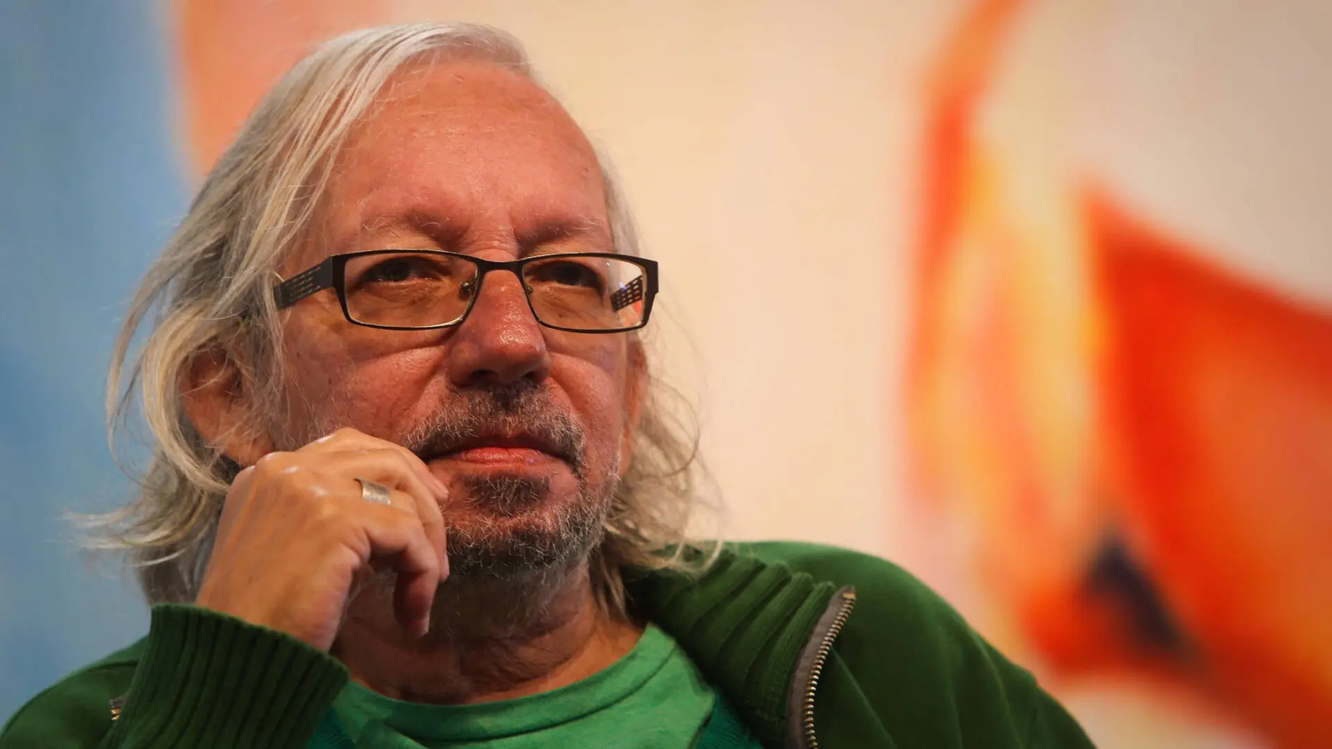Antonio Risério durante mesa da Flip (Festa Literária Internacional de Paraty) de 2015 | Foto: Zanone Fraissat/Folhapress
