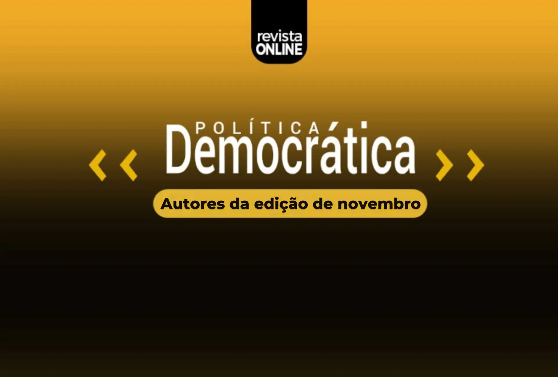 Revista online | Veja lista de autores da edição 49 (novembro/2022)