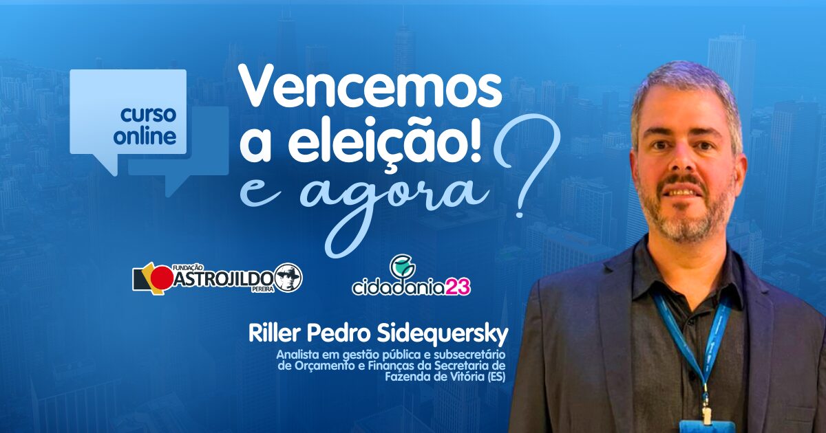 riller VENCEMOS A ELEIÇÃO