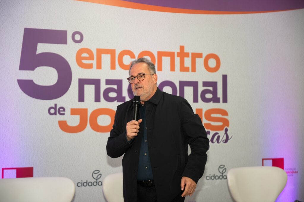 Alberto Aggio, no 5° Encontro Nacional de Jovens Lideranças | Foto: Fillipe de Freitas/FAP
