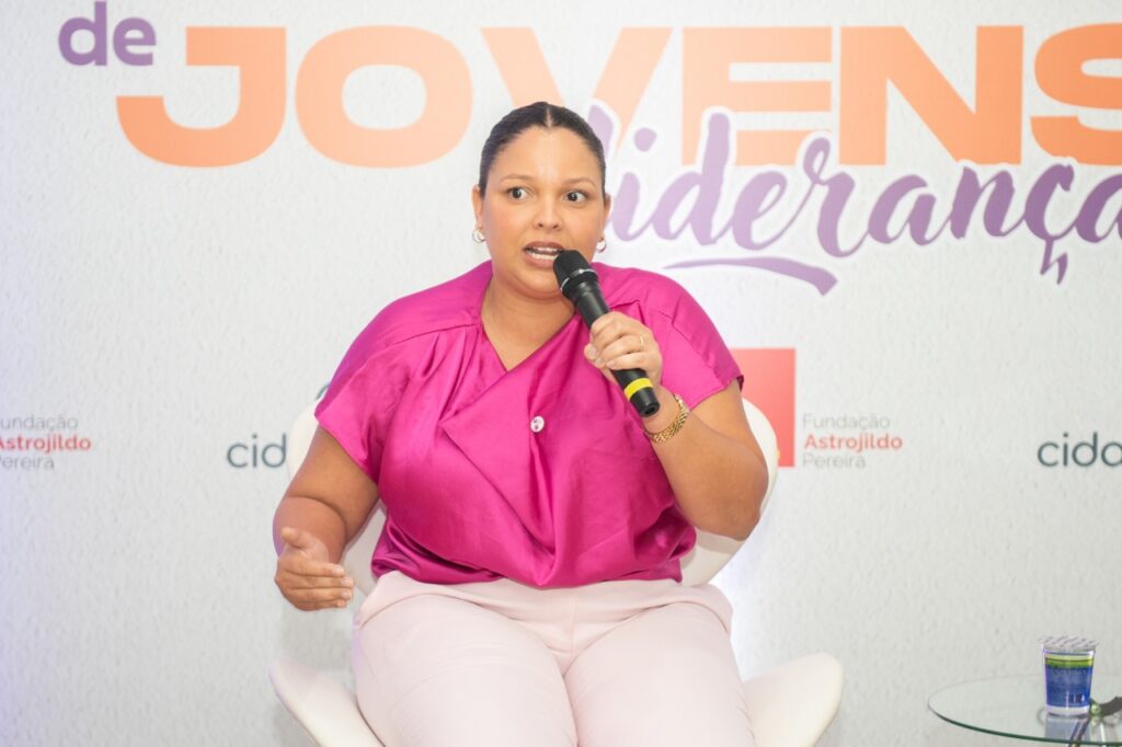 Isabela Sousa, durante o 5° Encontro Nacional de Jovens Lideranças | Foto Fillipe de Freitas:FAP