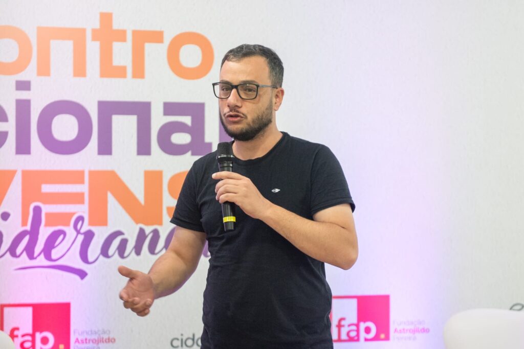 Tony Sechi, no 5° Encontro Nacional de Jovens Lideranças do Cidadania | Foto: Fillipe de Freitas/FAP