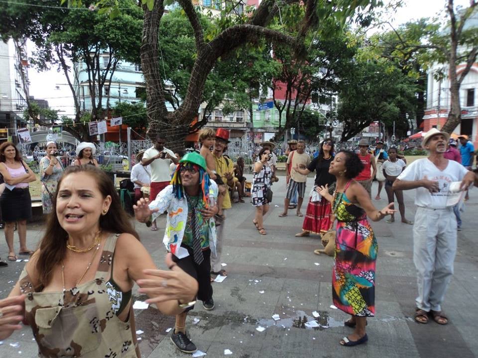 Poetas na Praça, em Salvador | Foto: Divulgação